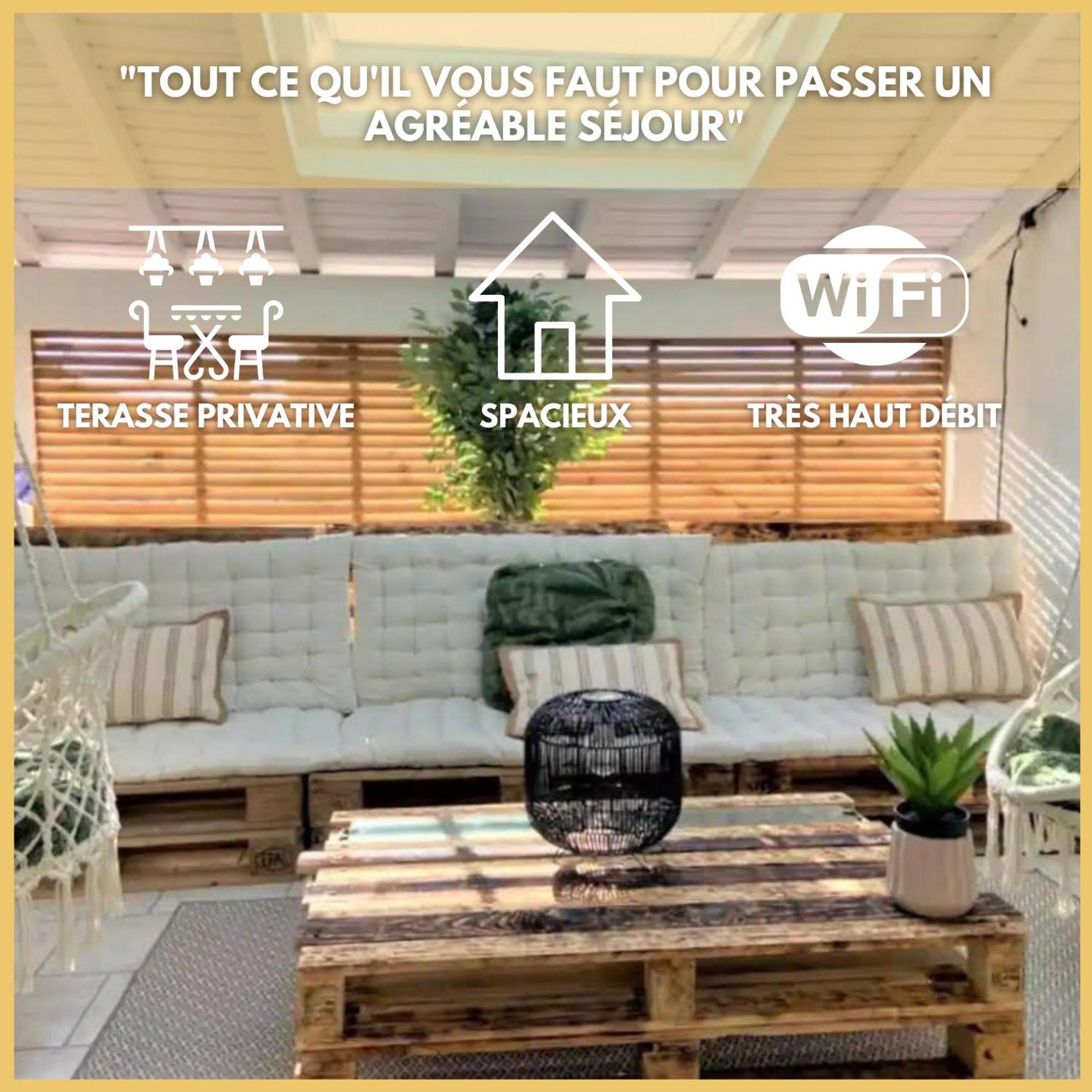 Ferienwohnung Le Paisiblement Votre 2 Ch, Terrasse, Clim, Park Montauban Exterior foto